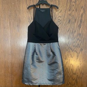 Akira Geometric Print Dress